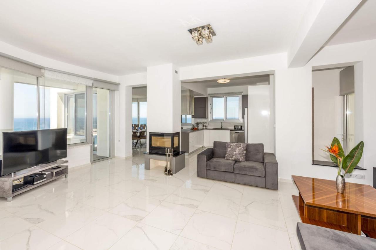 Elite Sea View Villa Pomos Eksteriør bilde